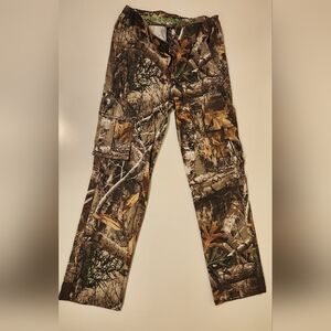 NWOT Realtree Edge Camouflage Cargo Hunting Pant Youth Size L (10-12)